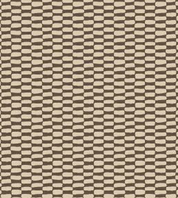 Offset Fabric by George & Minnie Walnut