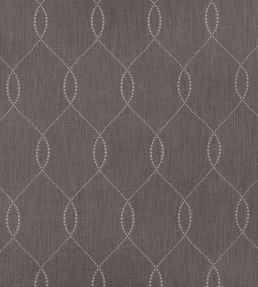 Ogee Fabric by Mark Alexander Grey Mist