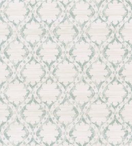 Ogive Grasscloth Wallpaper by Madeaux 02 Seacloud