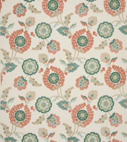 Olander Fabric by Colefax and Fowler Red/Green