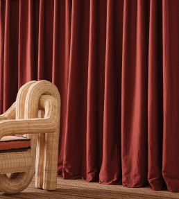 Olbia Fabric by Nobilis Bordeaux
