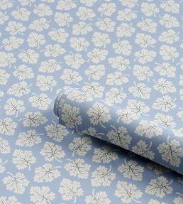 Olive Wallpaper by Schumacher Sky
