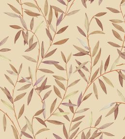 Oliveraie Wallpaper by Jannelli&Volpi Orange/Brown