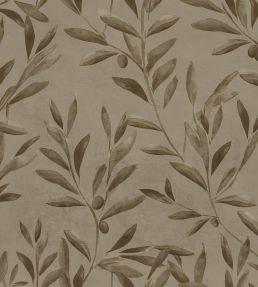 Olivetum Wallpaper by Coordonne Cocoa