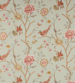 Olivia Fabric by Colefax and Fowler Aqua