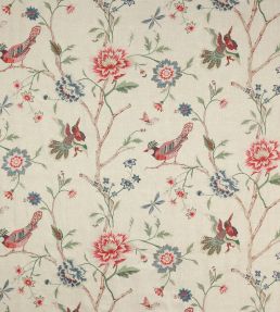 Olivia Fabric by Colefax and Fowler Red/Green