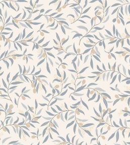 Olivia Wallpaper by Sandberg Light Blue