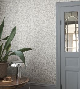 Olivia Wallpaper by Sandberg Light Blue