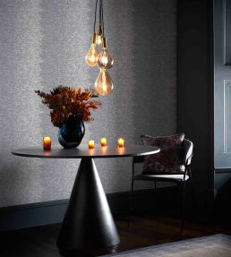 Ombre Wallpaper by Clarke & Clarke Slate