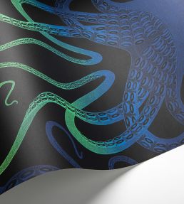 Ombre Octopus Wallpaper by MissPrint Ombre Blue Green
