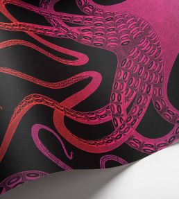 Ombre Octopus Wallpaper by MissPrint Ombre Pink