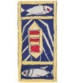 CF Editions Omega Fish by Omega Workshop rug Multi CFR132-01 Multi