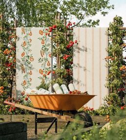 On The Vine Wallpaper by Scion Tangerine/Kelly Green