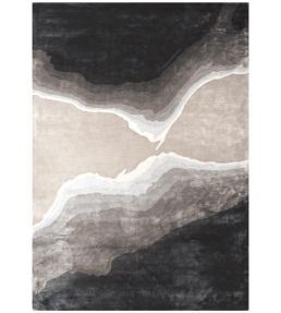 William Yeoward Onda rug Charcoal WYR00166X Charcoal
