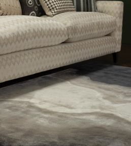William Yeoward Onda rug Charcoal WYR00166X Charcoal