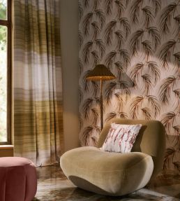 Ondara Fabric by Harlequin Ochre/Clay