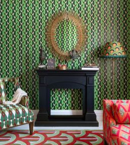 Onde Wallpaper by MINDTHEGAP Blu