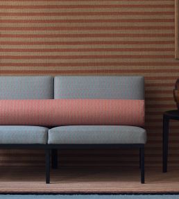 Ondine Fabric by Vanderhurd Prussian Blue/Natural