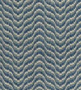 Ondoso Fabric by Nina Campbell Blue