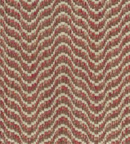 Ondoso Fabric by Nina Campbell Red/Clay
