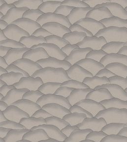 Ondula Wallpaper by Casamance Pierre Bleue
