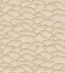 Ondula Wallpaper by Casamance Sable