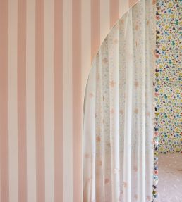 Oops A Daisy Fabric by Villa Nova Pink