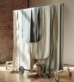 Travertine Fabric by Ian Mankin Moss