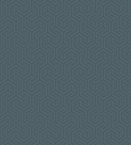 Opus Wallpaper by Arley House Blue