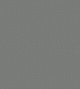 Opus Wallpaper by Arley House Charcoal