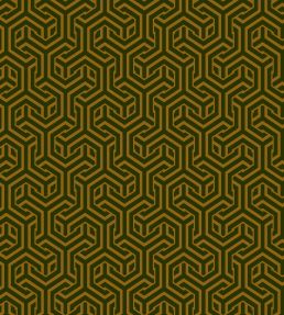 Opus Fabric by Arley House Green / Saffron