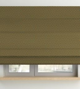 Opus Fabric by Arley House Green / Saffron