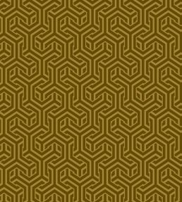 Opus Fabric by Arley House Ochre / Bronze