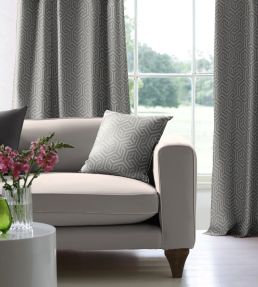 Opus Fabric by Arley House Pewter