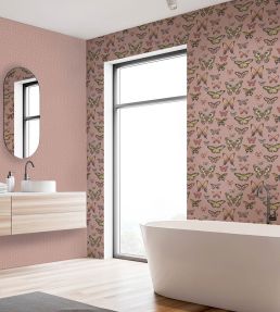 Opus Wallpaper by Arley House Ochre