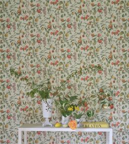 Orchard Fruits Wallpaper by Designers Guild Parchment