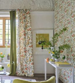 Orchard Fruits Wallpaper by Designers Guild Parchment