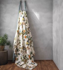 Orchard Linen Fabric by Osborne & Little Green