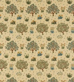Orchard Fabric by Morris & Co Olive/Gold