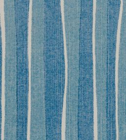 Orchard Stripe Fabric by Fermoie Candy Blue