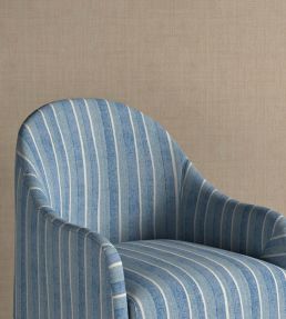 Orchard Stripe Fabric by Fermoie Candy Blue