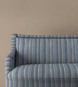 Orchard Stripe Fabric by Fermoie Blue/Navy