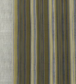 Orchard Stripe Fabric by Fermoie Yellow