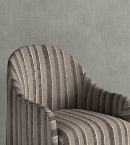 Orchard Stripe Fabric by Fermoie Brown