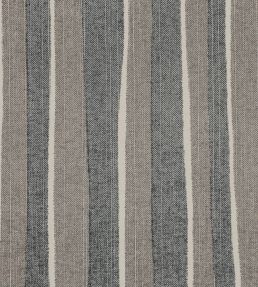 Orchard Stripe Fabric by Fermoie Charcoal