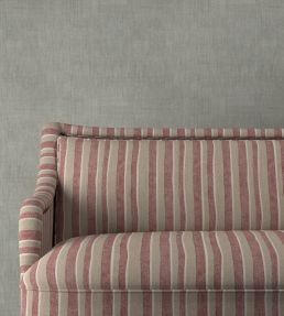 Orchard Stripe Fabric by Fermoie Raspberry