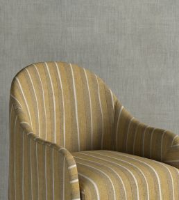 Orchard Stripe Fabric by Fermoie Mustard