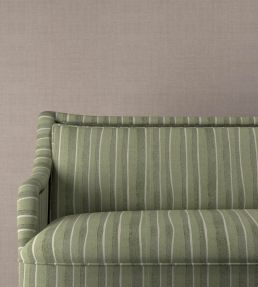 Orchard Stripe Fabric by Fermoie Lime