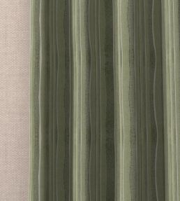 Orchard Stripe Fabric by Fermoie Lime