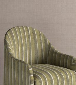 Orchard Stripe Fabric by Fermoie Chartreuse